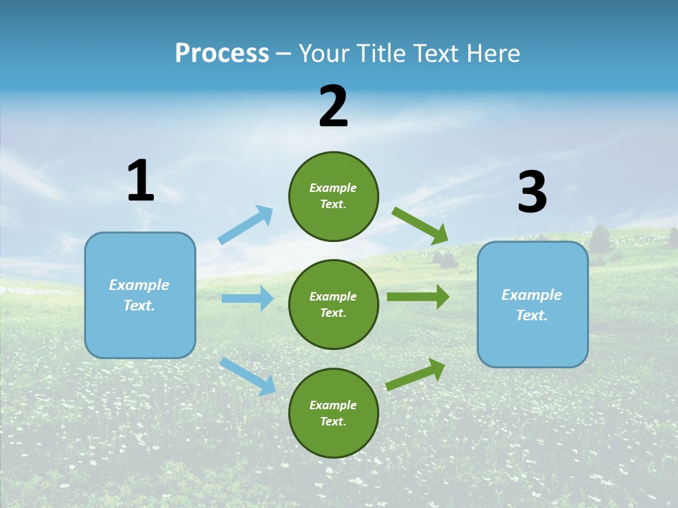 Environment Grass Outside PowerPoint Template