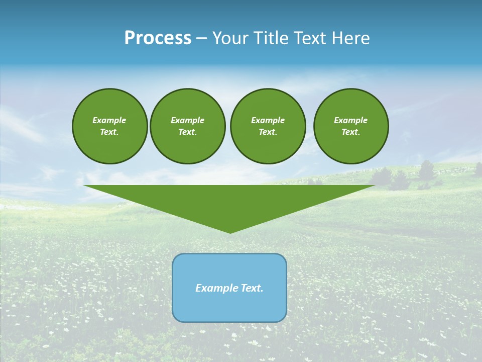 Environment Grass Outside PowerPoint Template