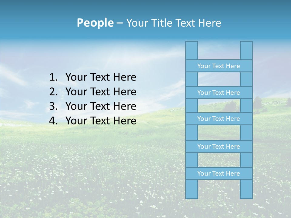 Environment Grass Outside PowerPoint Template