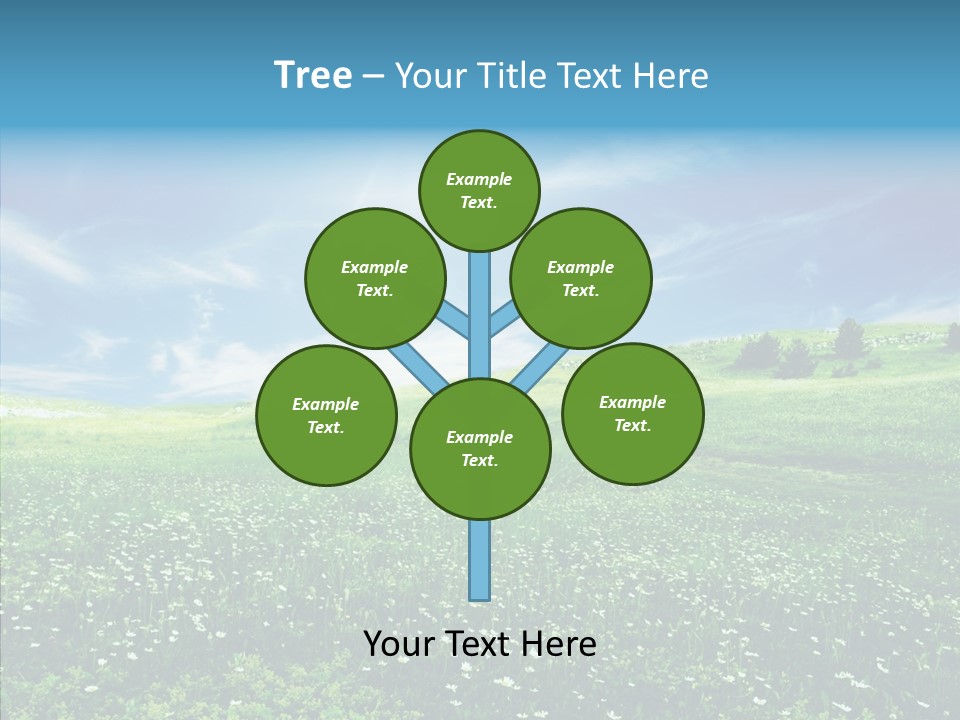 Environment Grass Outside PowerPoint Template