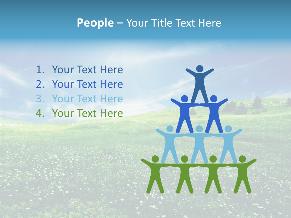 Environment Grass Outside PowerPoint Template