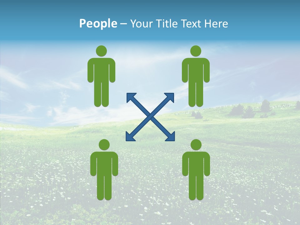 Environment Grass Outside PowerPoint Template