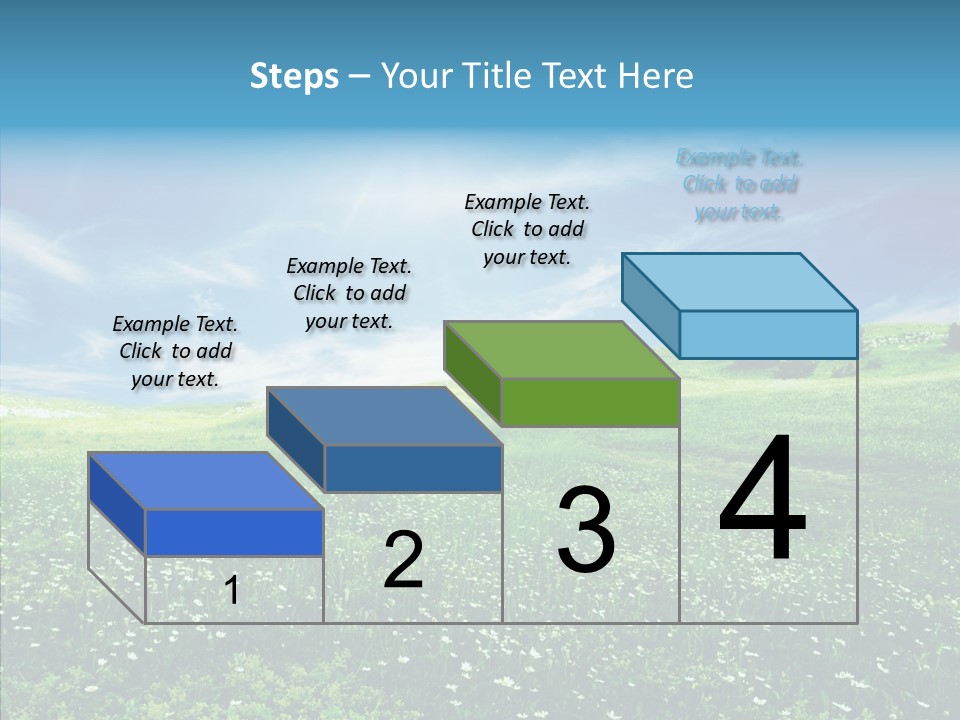 Environment Grass Outside PowerPoint Template