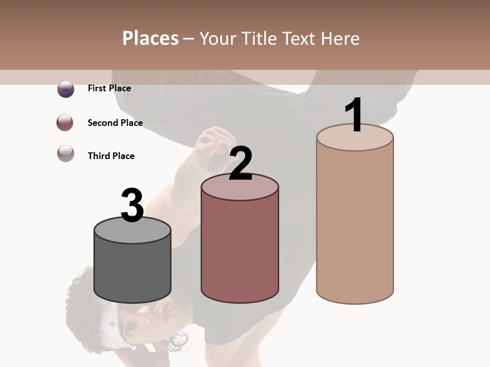 Rapper Cool Male PowerPoint Template