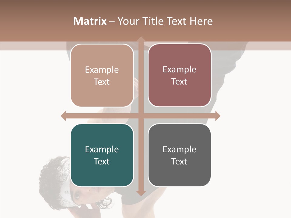 Rapper Cool Male PowerPoint Template