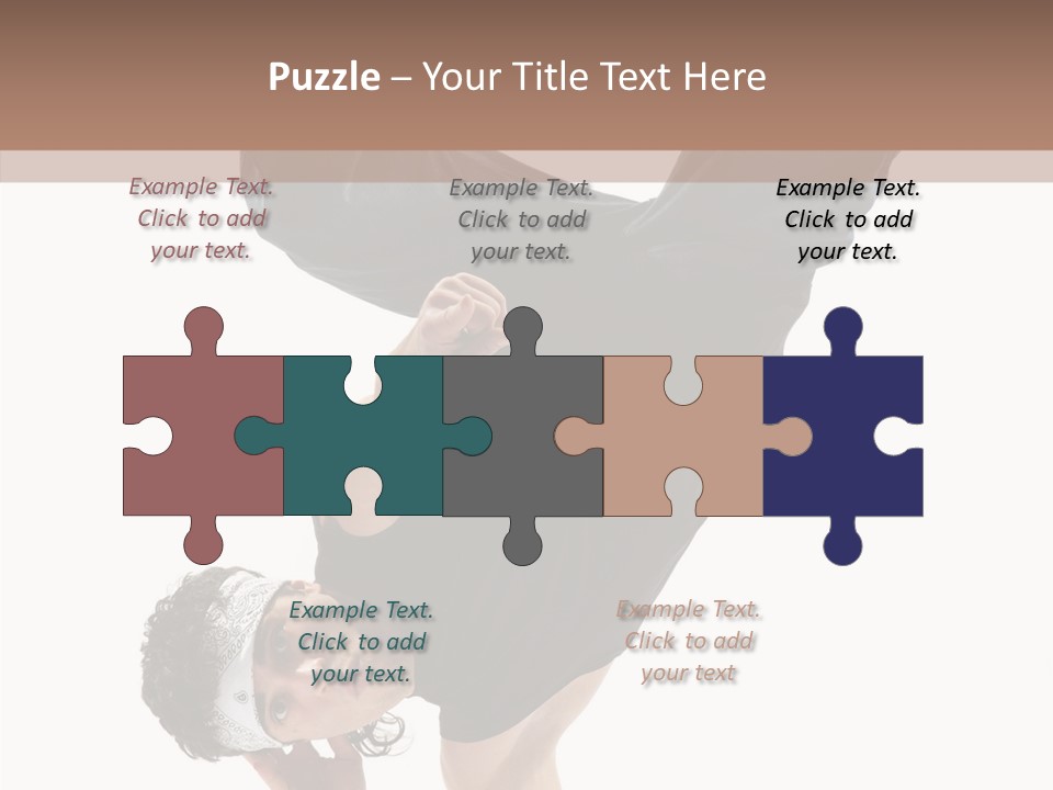 Rapper Cool Male PowerPoint Template