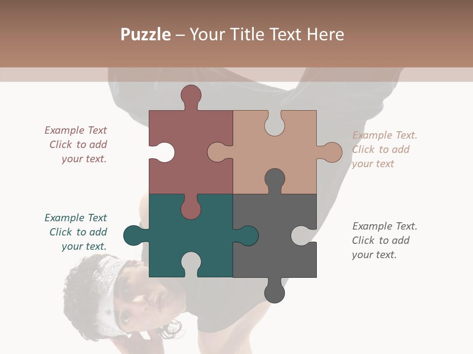 Rapper Cool Male PowerPoint Template