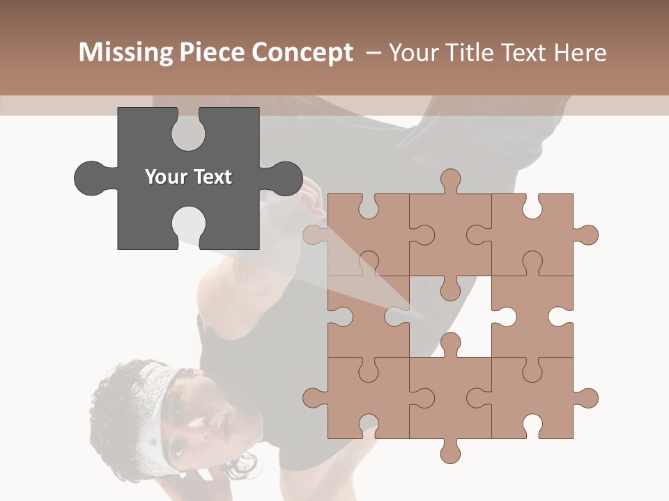 Rapper Cool Male PowerPoint Template