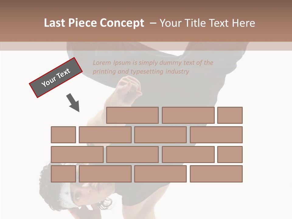 Rapper Cool Male PowerPoint Template