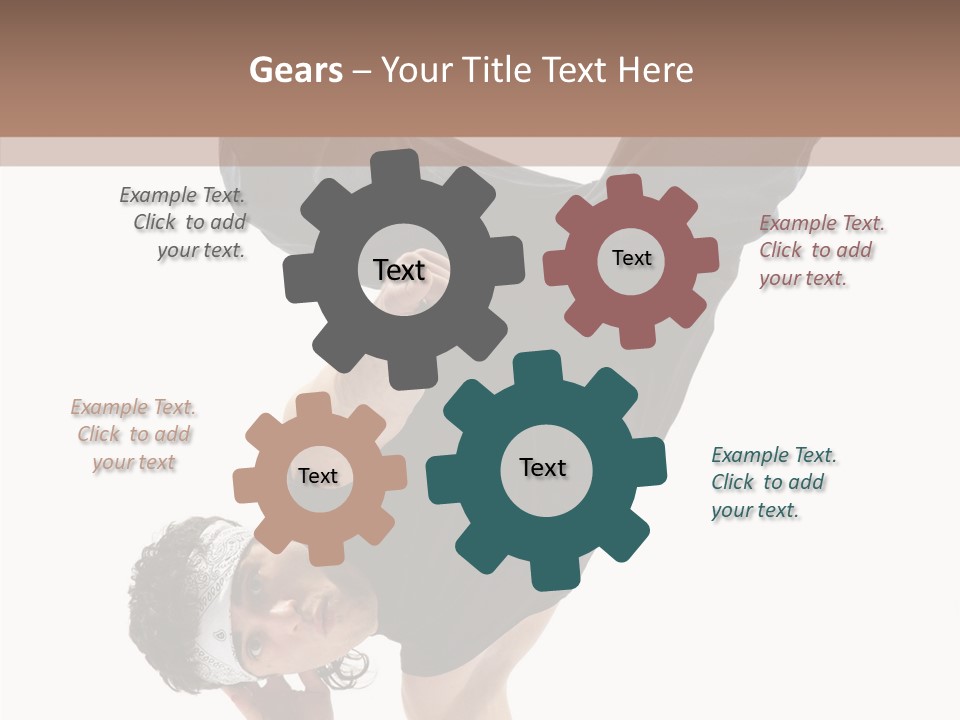 Rapper Cool Male PowerPoint Template