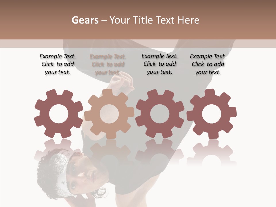 Rapper Cool Male PowerPoint Template