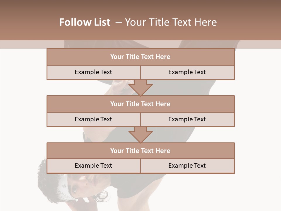 Rapper Cool Male PowerPoint Template