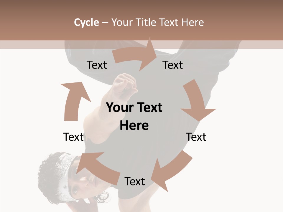 Rapper Cool Male PowerPoint Template