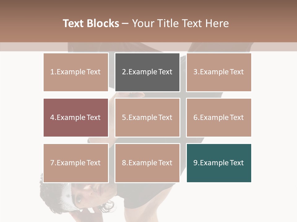 Rapper Cool Male PowerPoint Template