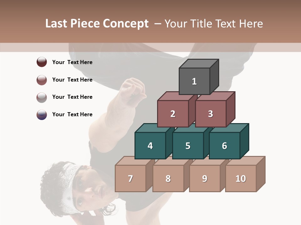 Rapper Cool Male PowerPoint Template