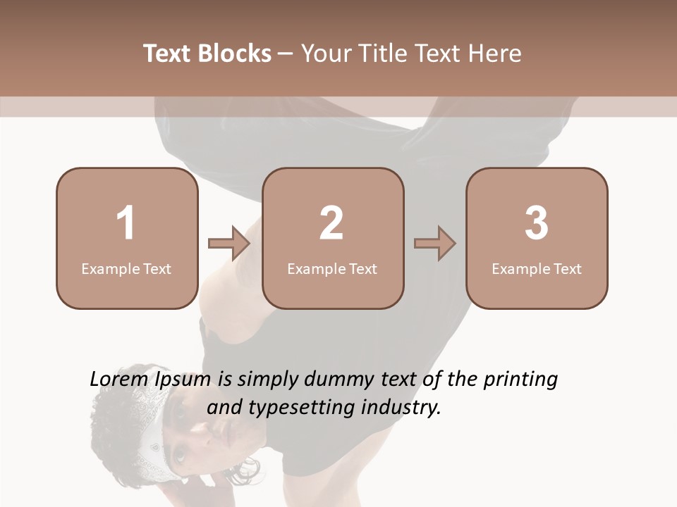 Rapper Cool Male PowerPoint Template