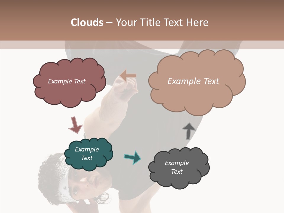 Rapper Cool Male PowerPoint Template