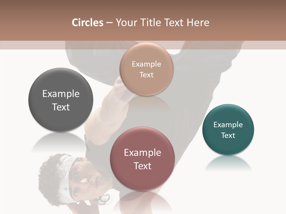 Rapper Cool Male PowerPoint Template