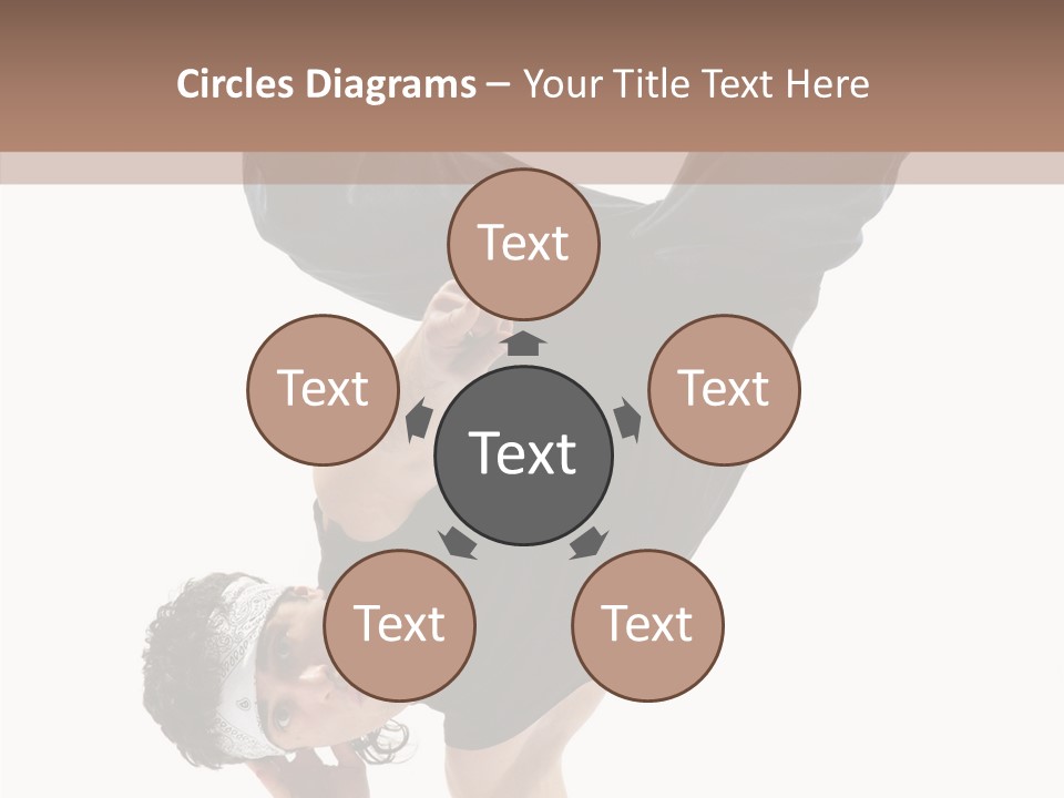 Rapper Cool Male PowerPoint Template