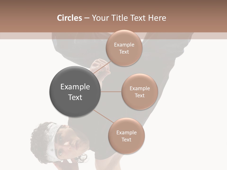 Rapper Cool Male PowerPoint Template