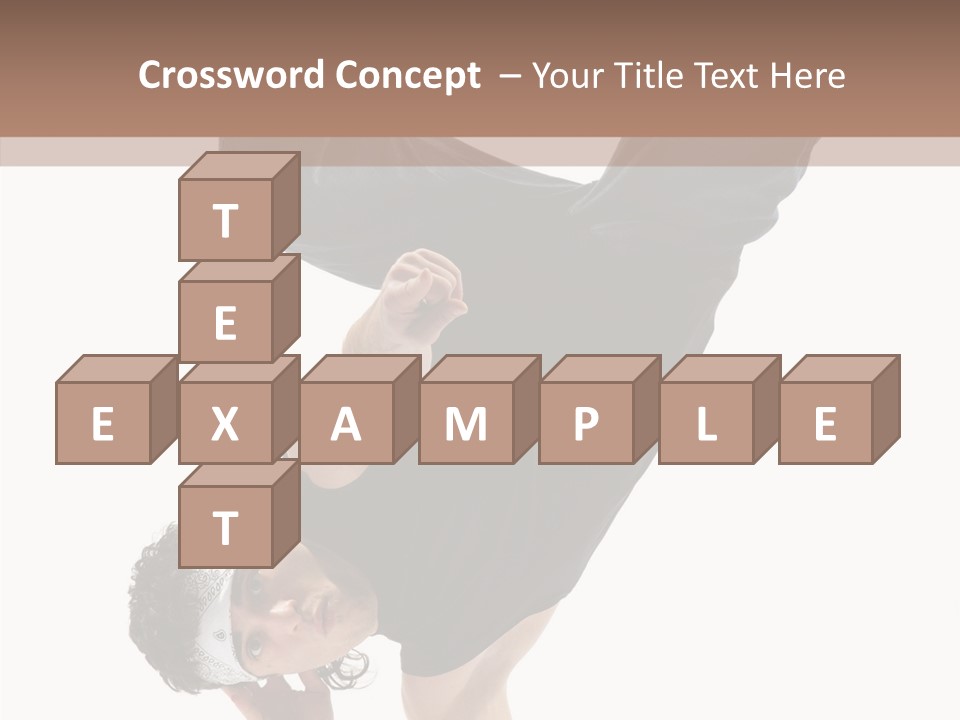 Rapper Cool Male PowerPoint Template