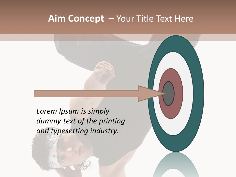 Rapper Cool Male PowerPoint Template