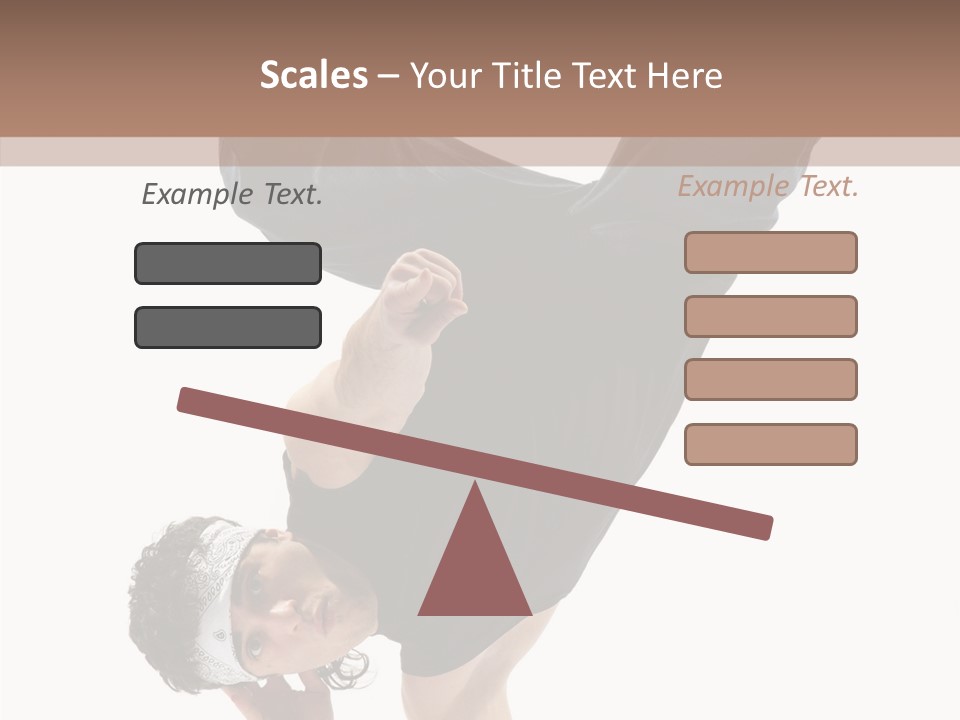 Rapper Cool Male PowerPoint Template