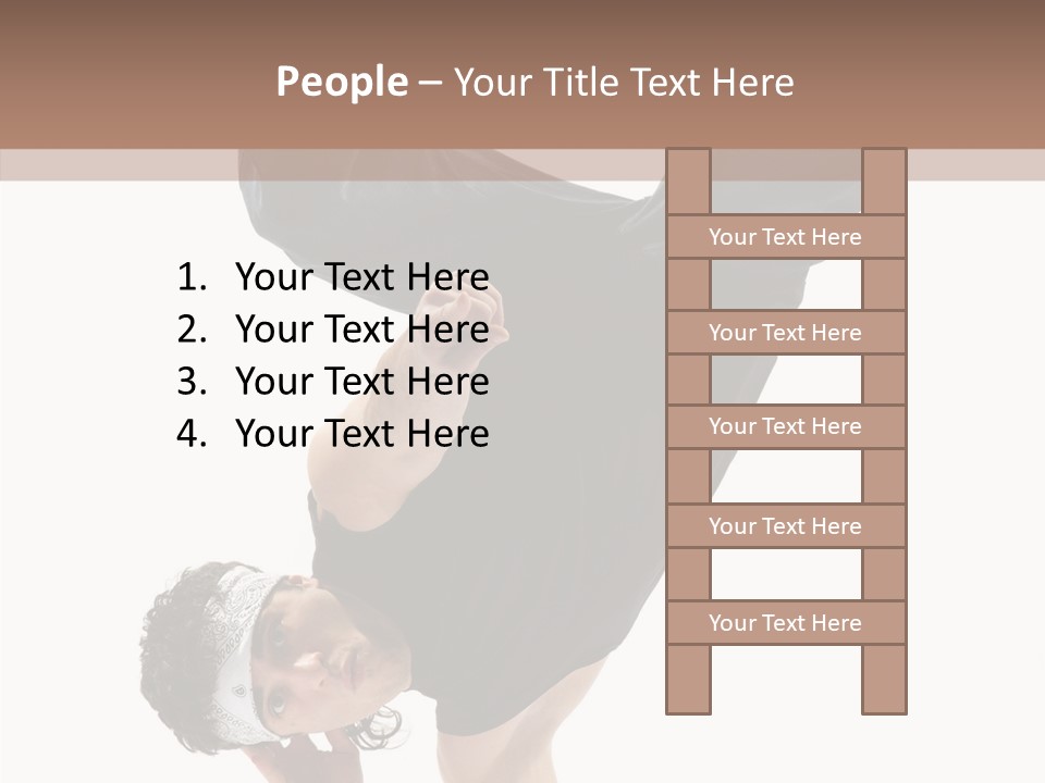 Rapper Cool Male PowerPoint Template