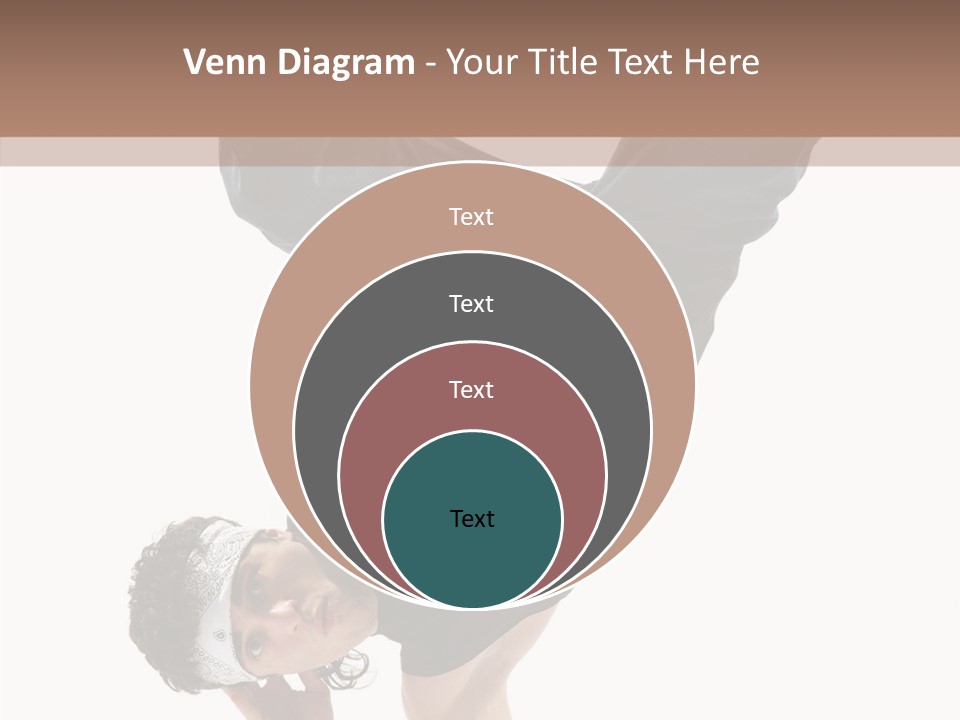 Rapper Cool Male PowerPoint Template