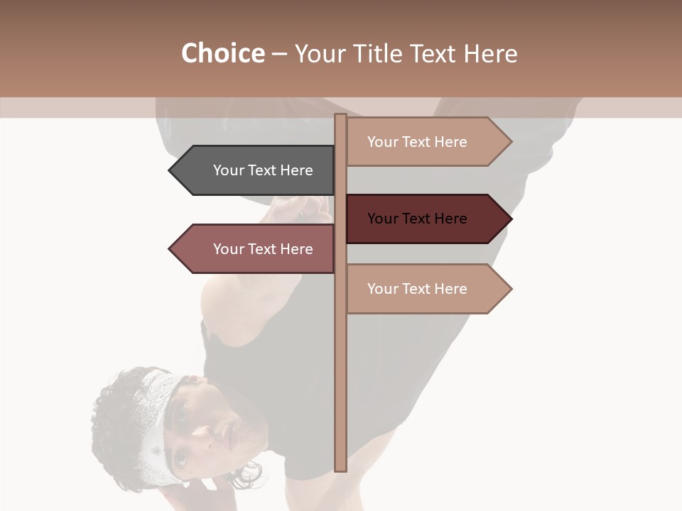 Rapper Cool Male PowerPoint Template