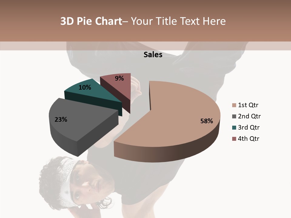 Rapper Cool Male PowerPoint Template