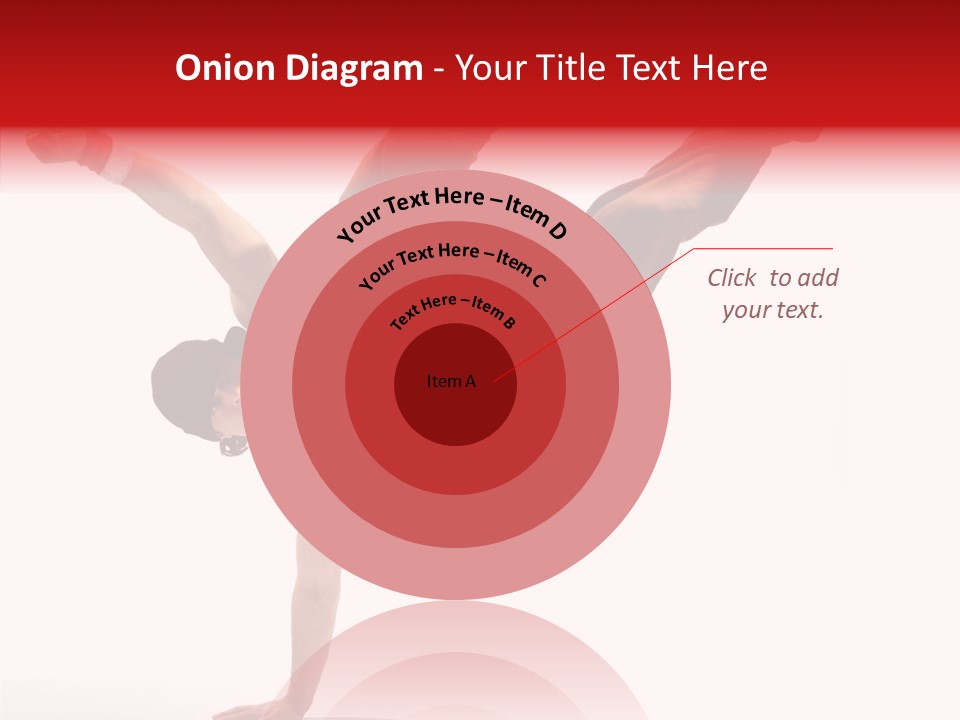 Young Break Pose PowerPoint Template