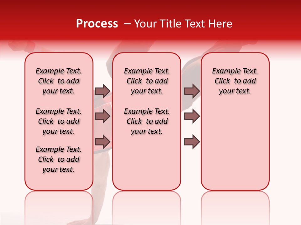 Young Break Pose PowerPoint Template