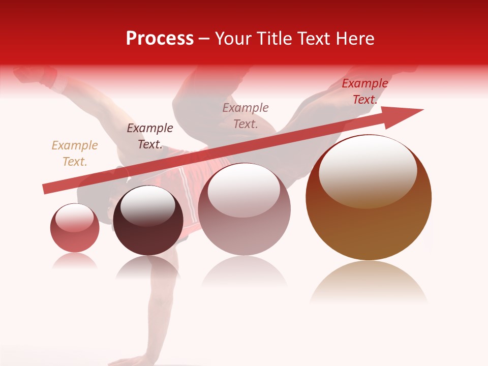 Young Break Pose PowerPoint Template