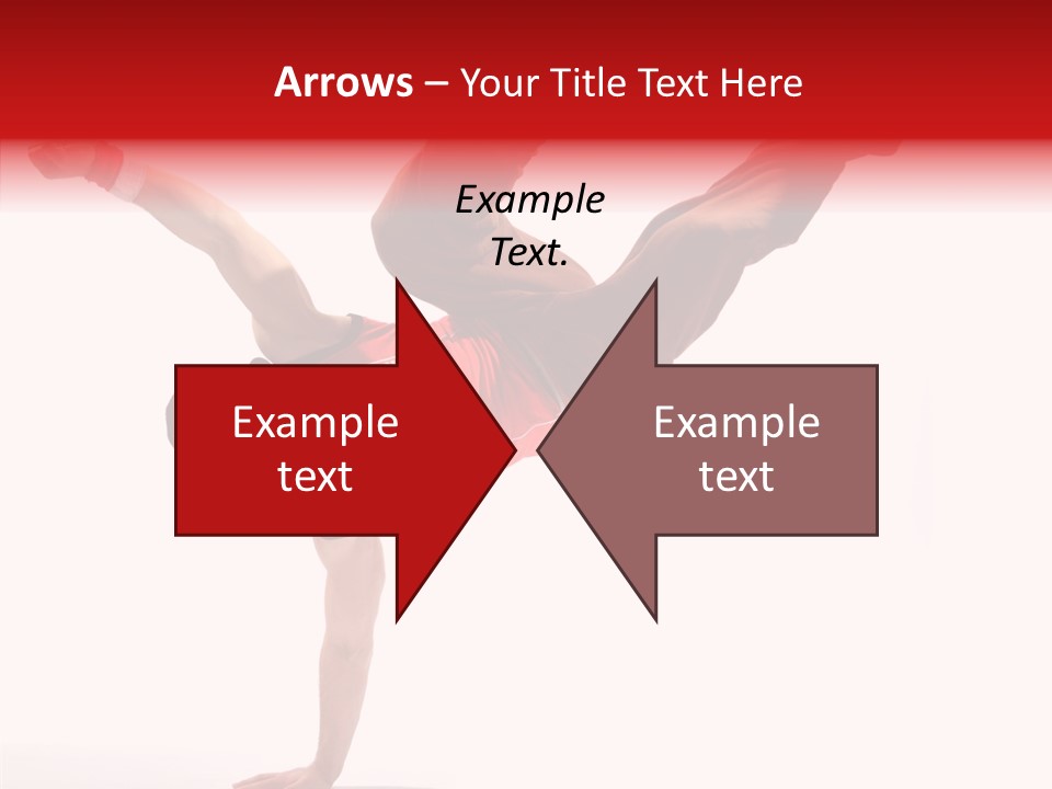 Young Break Pose PowerPoint Template