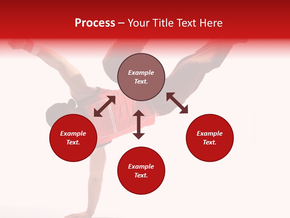 Young Break Pose PowerPoint Template