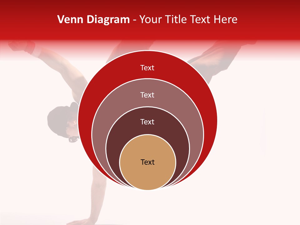 Young Break Pose PowerPoint Template