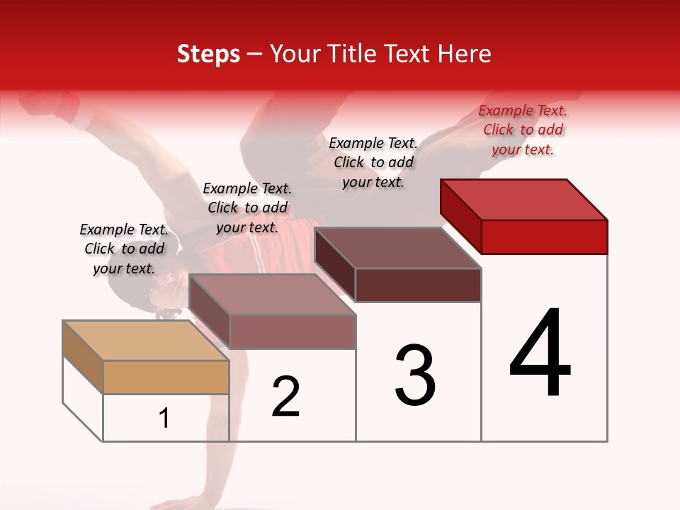 Young Break Pose PowerPoint Template