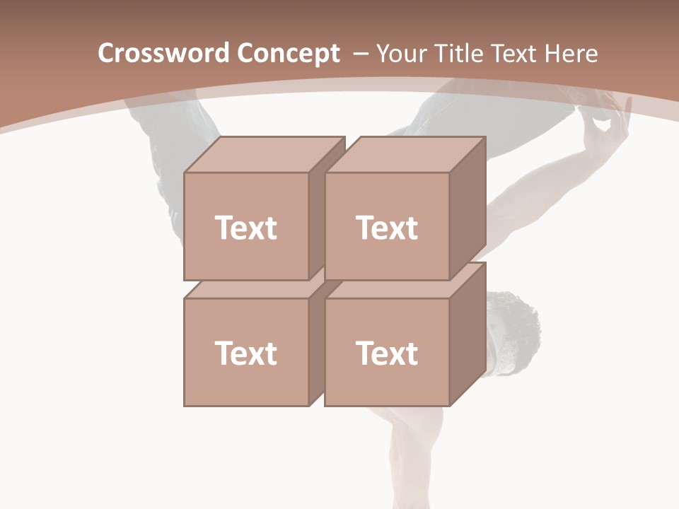 Beat Dancer Guy PowerPoint Template