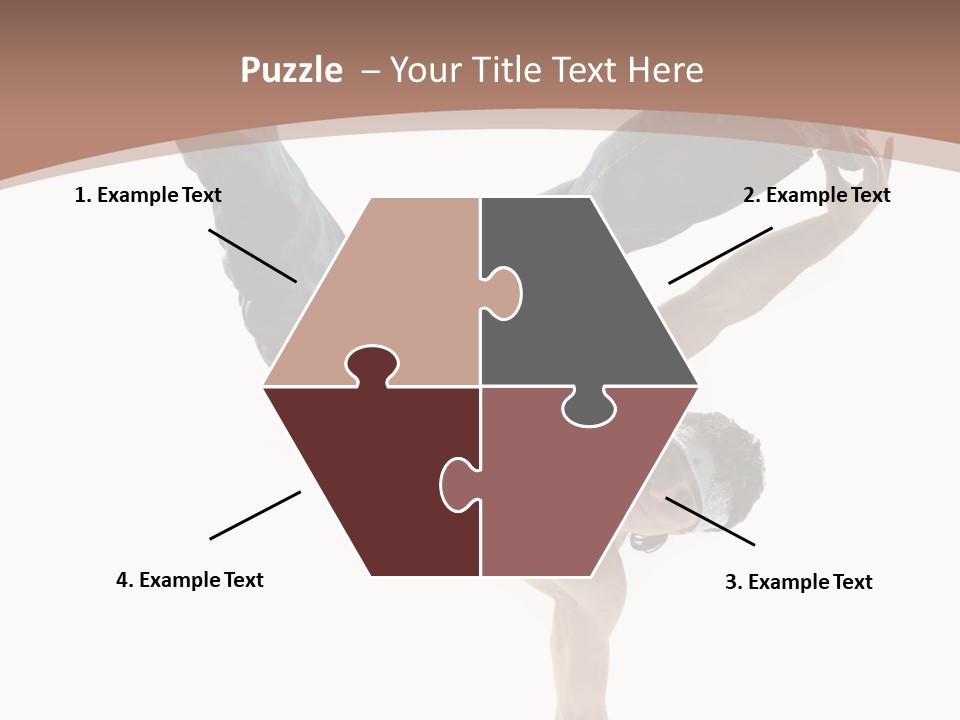 Beat Dancer Guy PowerPoint Template