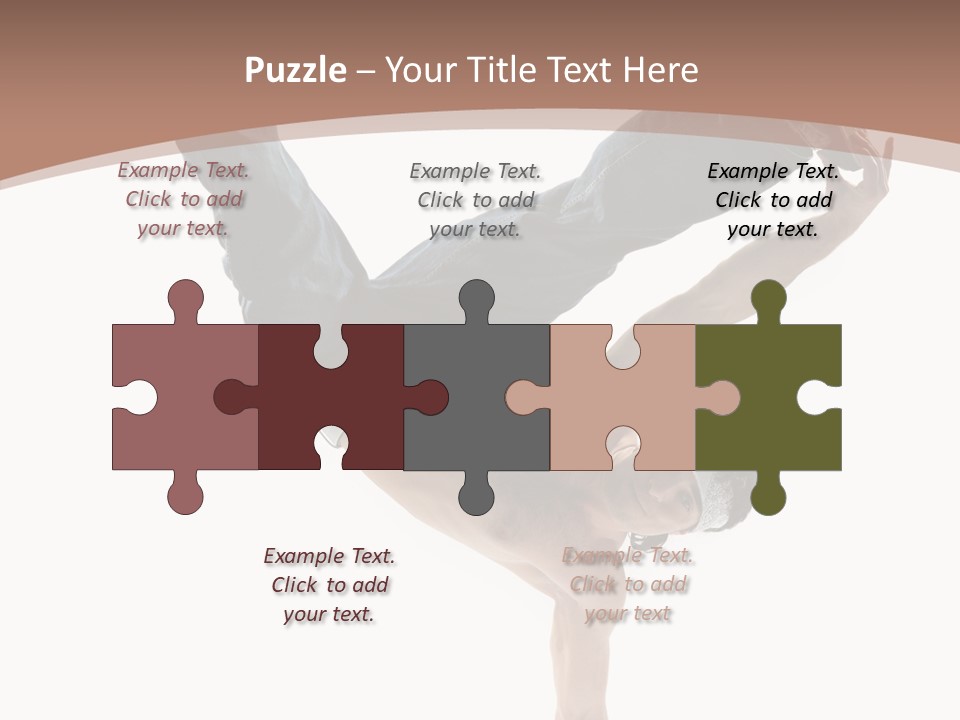 Beat Dancer Guy PowerPoint Template