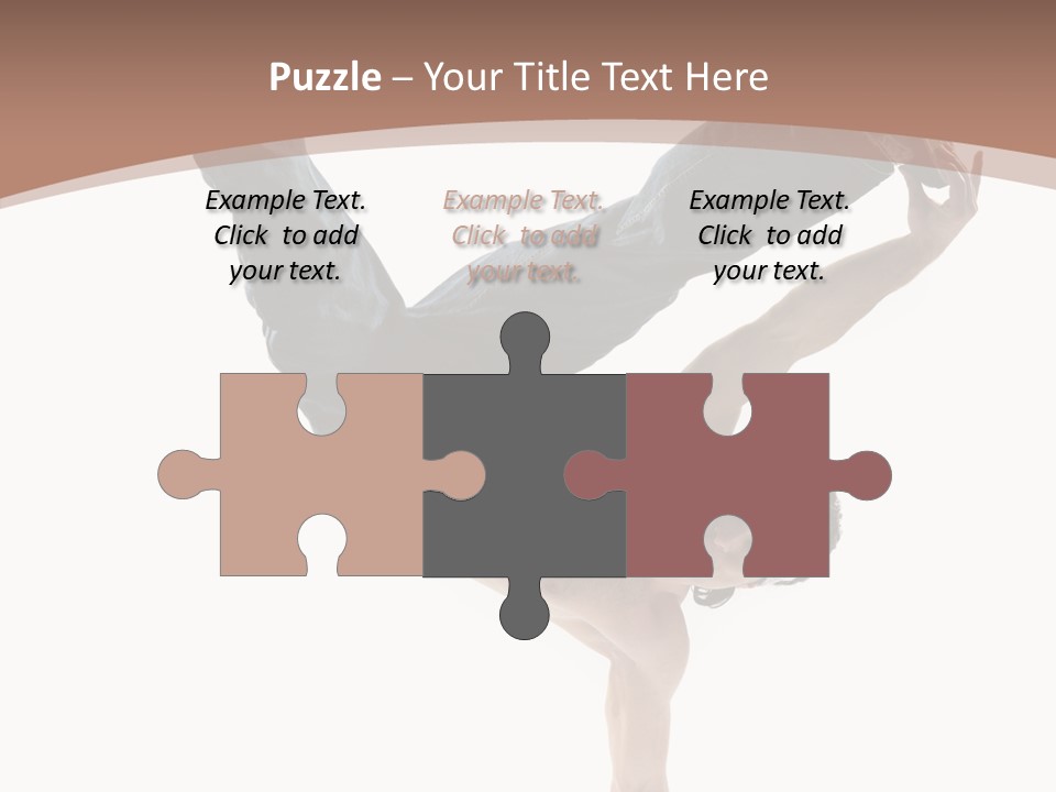 Beat Dancer Guy PowerPoint Template