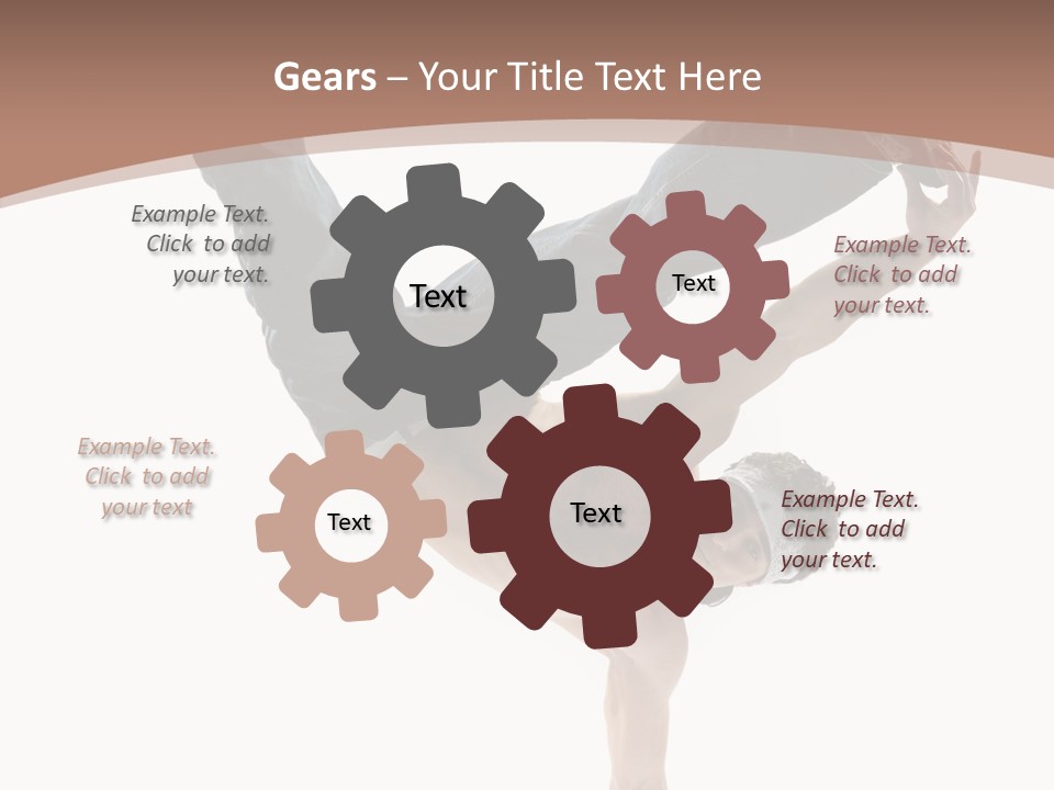 Beat Dancer Guy PowerPoint Template