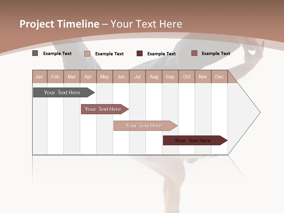 Beat Dancer Guy PowerPoint Template