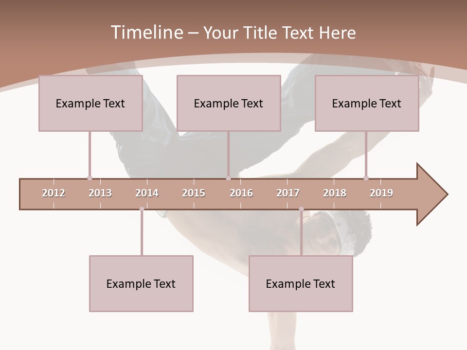 Beat Dancer Guy PowerPoint Template