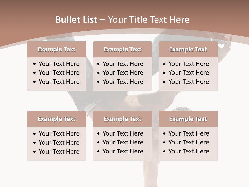 Beat Dancer Guy PowerPoint Template