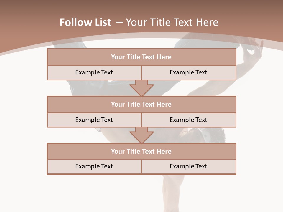 Beat Dancer Guy PowerPoint Template