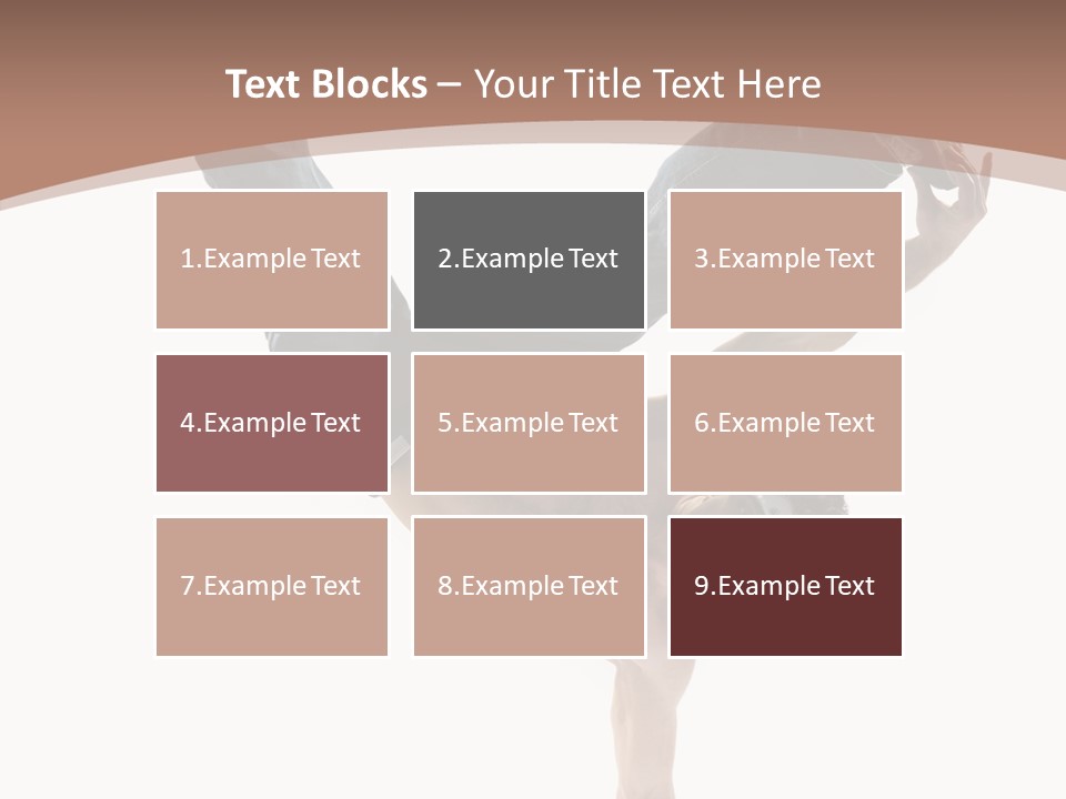 Beat Dancer Guy PowerPoint Template