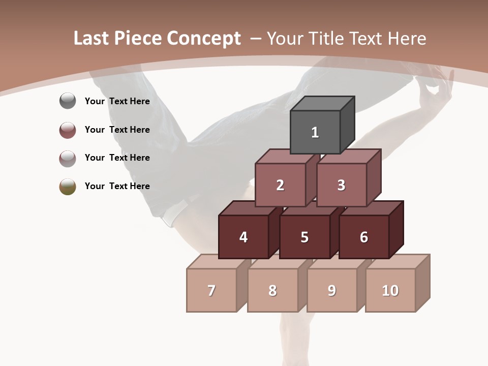 Beat Dancer Guy PowerPoint Template