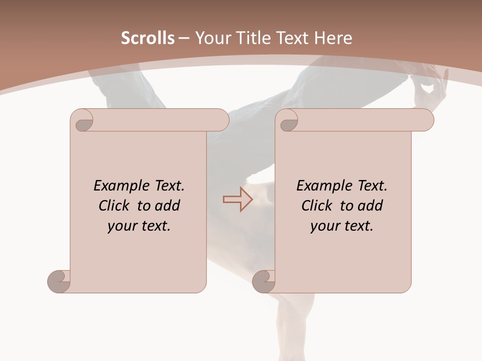Beat Dancer Guy PowerPoint Template